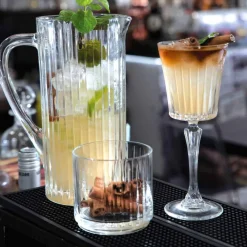 Viadurini Kitchen Italienisches Kristallgeschirr-Luxus Wein und Cocktail Gläser Design in Eco Crystal 12 Stück - Senzatempo