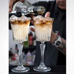 Viadurini Kitchen Italienisches Kristallgeschirr-Luxus Wein und Cocktail Gläser Design in Eco Crystal 12 Stück - Senzatempo