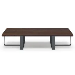 Viadurini Living Moderne Couchtische-Luxus-Couchtisch aus farbigem Metall und Holz - Anacleto