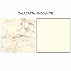 Viadurini Living Moderne Couchtische-Luxus-Couchtisch mit 2 runden Tops in Gres Made in Italy - Stockholm