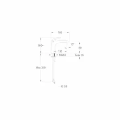Viadurini Taps Waschbeckenarmaturen-Made in Italy Design Messing Waschtischmischer - Filipo