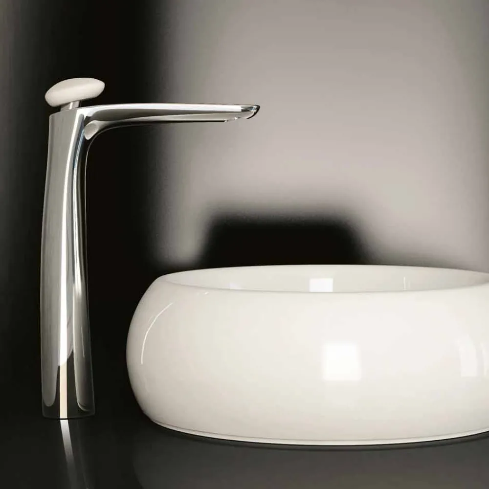 Viadurini Taps Waschbeckenarmaturen-Made in Italy Design Messing Waschbecken Mixer - Besugo