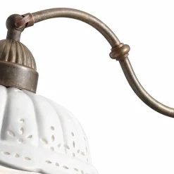 Il Fanale Vintage Wandleuchten-Made in Italy Designer Wandstrahler im Liberty Stil  Anita