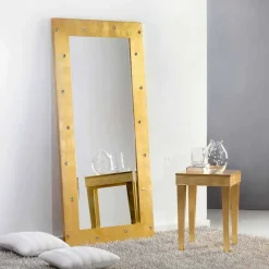 Viadurini Classic Standspiegel|Wandspiegel-Made in Italy Großer Stand und Wandspiegel mit Swarovskisteinen Vivien