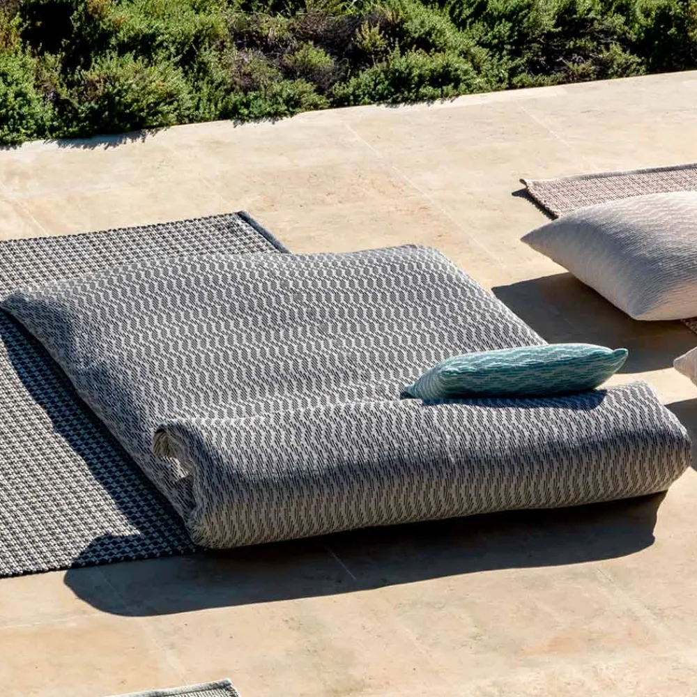 Viadurini in the Garden Gartenideen-Made in Italy Luxus Design Doppel Outdoor Daybed - Emanuela