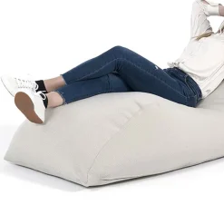 Viadurini Living Recamiere|Recamiere-Maestrale Indoor-Wohnzimmerbett aus weißem Leinenstoff