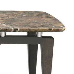 Viadurini Living Nachttische-Marmor Nachttisch mit Holzstruktur, hohe Qualität Made in Italy - Raise