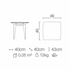Viadurini Living Nachttische-Marmor Nachttisch mit Holzstruktur, hohe Qualität Made in Italy - Raise