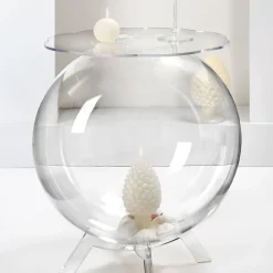 Viadurini Living Moderne Couchtische-Mehrzweck-Containertisch aus transparentem Plexiglas, hergestellt in Italien – Scar