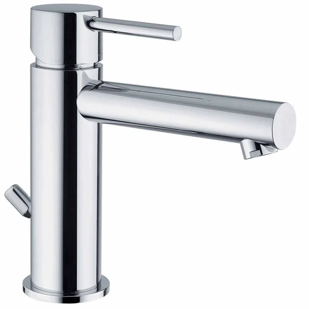 Viadurini Taps Waschbeckenarmaturen-Messing Waschtischmischer Chrom Finish Made in Italy - Ermia