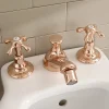 Viadurini Bathroom Bidetarmaturen-Messing-Bidetarmaturen im Vintage-Design mit 3 Löchern Made in Italy - Klarisa