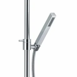 Viadurini Taps Duschsäulen-Messing-Duschsäule mit Duschkopf und ABS-Dusche Made in Italy - Padula