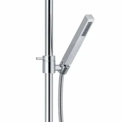 Viadurini Taps Duschsäulen-Messing-Duschsäule mit Thermostatmischer Made in Italy - Gallo