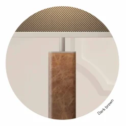 Viadurini Lighting Moderne Tischlampen-Metall Tischlampe mit Stoff Lampenschirm Made in Italy - Jump