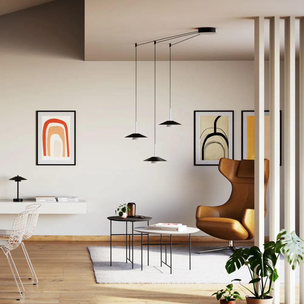 Viadurini Lighting Moderne Kronleuchter-Metallkronleuchter mit verschiedenen Oberflächen Made in Italy - Mira