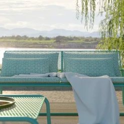 Viadurini in the Garden Gartensofas-Metallsofa für den modernen Garten Hochwertige Made in Italy - Karol