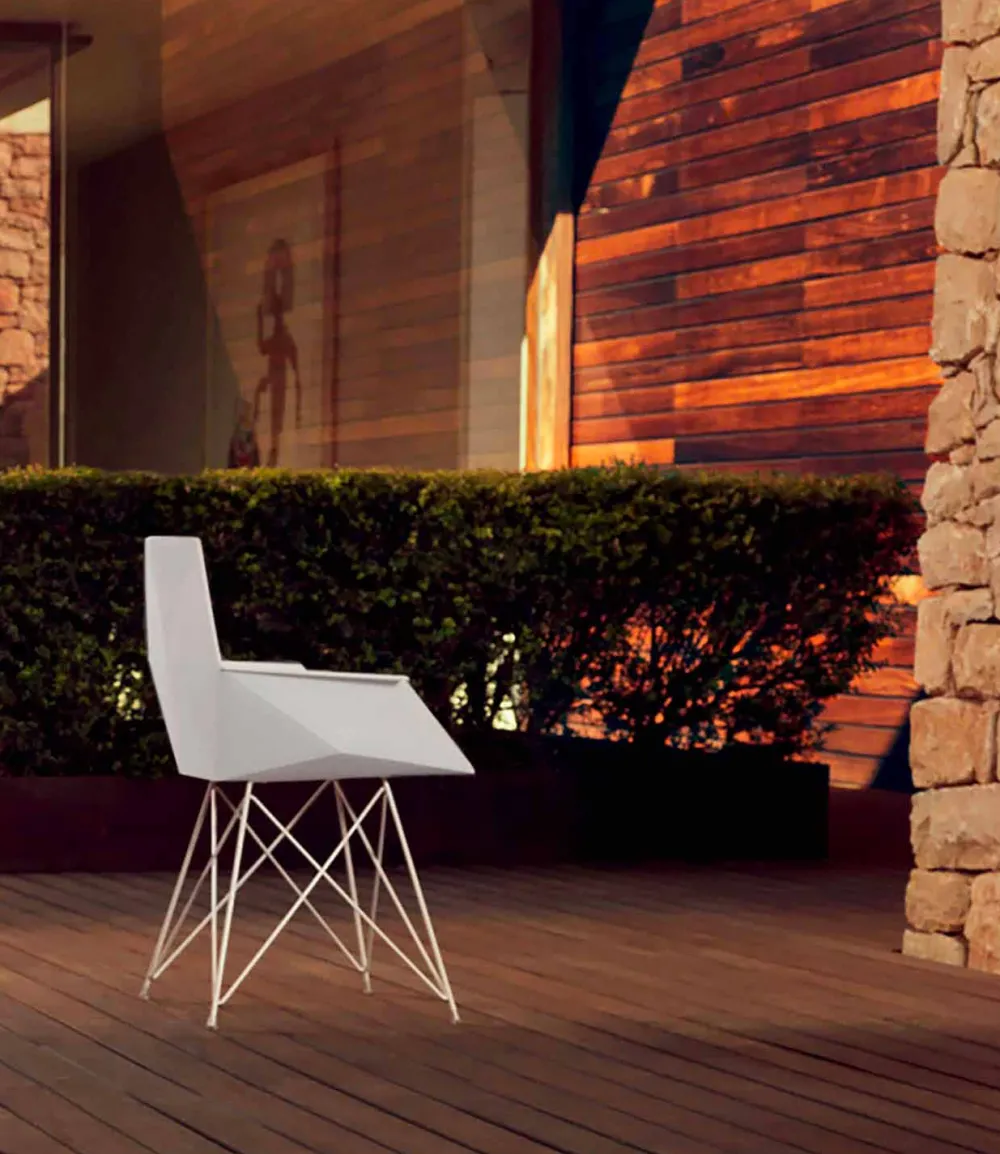 Vondom Sessel Kunststoff-Moder Gartensessel Faz Kollektion von , Designer Ramòn Esteve, 4 Stück