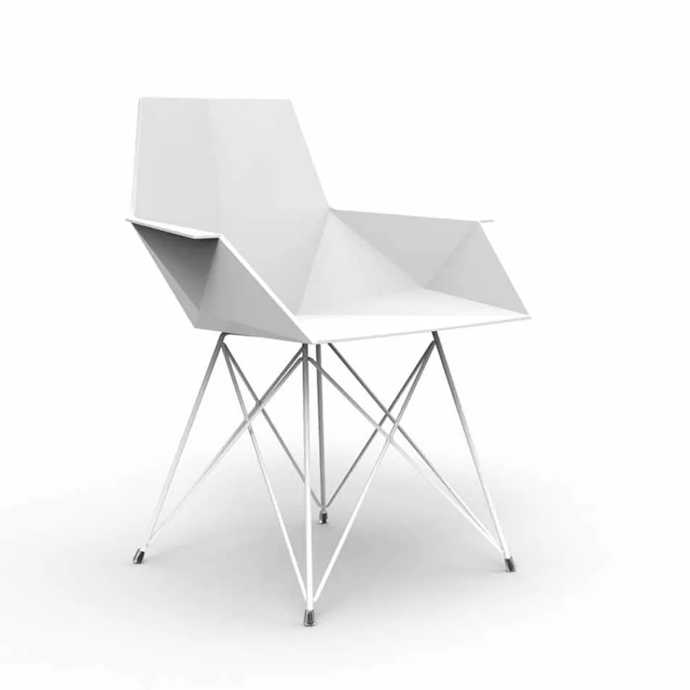 Vondom Sessel Kunststoff-Moder Gartensessel Faz Kollektion von , Designer Ramòn Esteve, 4 Stück