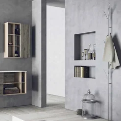 Viadurini Decor Garderobenständer-Modern Design Bodengarderobe in Weiß oder Chrom Metall - Kottac