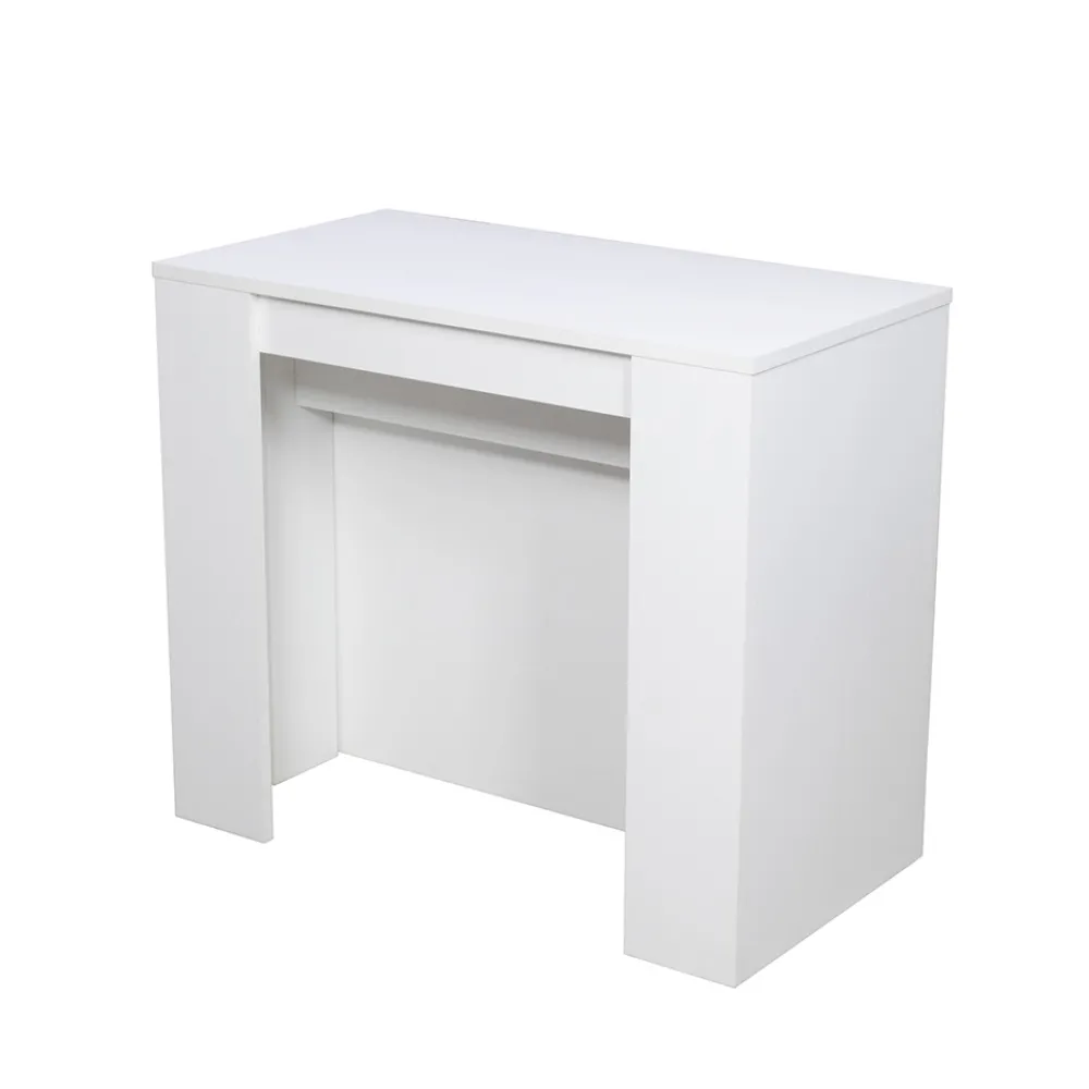 Viadurini Living Ausziehbarer Konsolentisch-Moderne ausziehbare Konsole 296 cm aus Melaminholz, hergestellt in Italien – Ariella