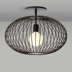 Viadurini Lighting Design Deckenleuchten-Moderne Deckenlampe aus lackiertem Stahl, 48xH 35 cm, Heila