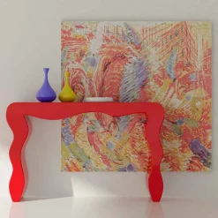 Viadurini Design Konsolentisch Flur-Moderne Designkonsole made in Italy, Wow