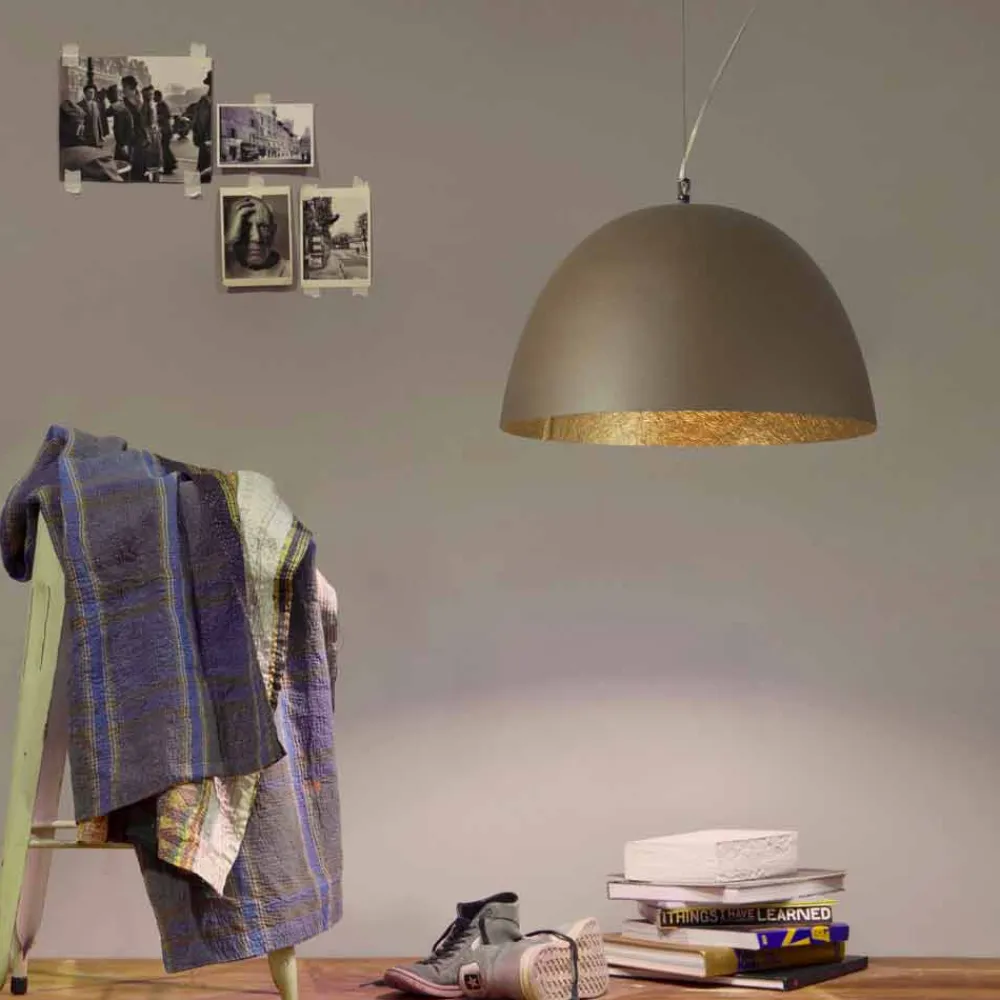 In-es.artdesign Moderne Pendelleuchten-Moderne Design-Kronleuchter H2o aus farbigem Nebulite