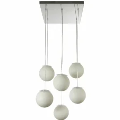 In-es.artdesign Moderne Kronleuchter-Moderne Design-Lüster Sei Lune aus Nebulit