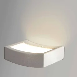 Viadurini Lighting Moderne Wandleuchten-Moderne Design-Wandleuchte aus Stahl 13xH 3,5x Sp 10 cm Osea