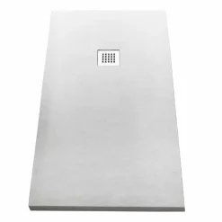 Viadurini Bathroom Rechteckige Duschwannen-Moderne Duschwanne 160x70 in Resin Stone Effect Finish - Domio