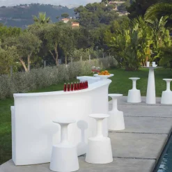 SLIDE Gartenideen|Bartheke Für Zuhause-Moderne helle Bartheke im Freien Break Bar hergestellt in Italien