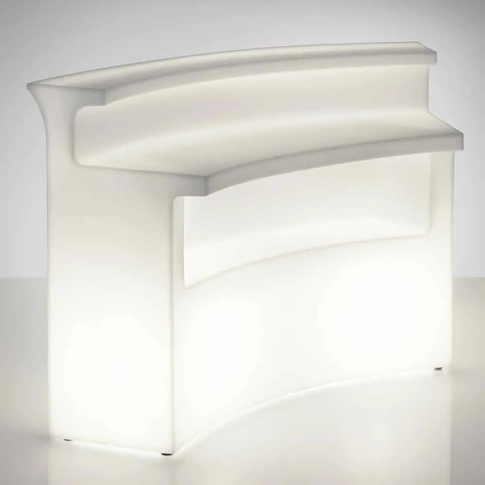 SLIDE Gartenideen|Bartheke Für Zuhause-Moderne helle Bartheke im Freien Break Bar hergestellt in Italien