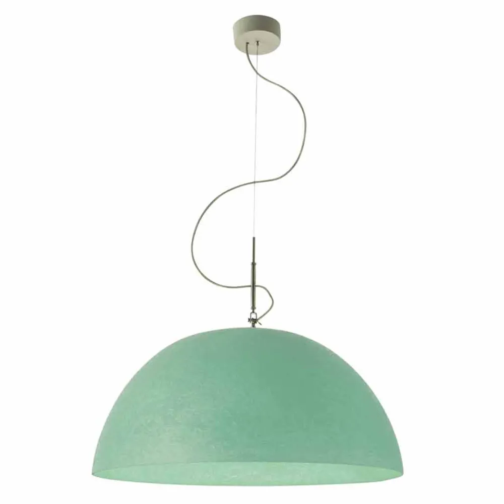 In-es.artdesign Moderne Pendelleuchten-Moderne Lampe Mezza Luna Suspensionsnebulit