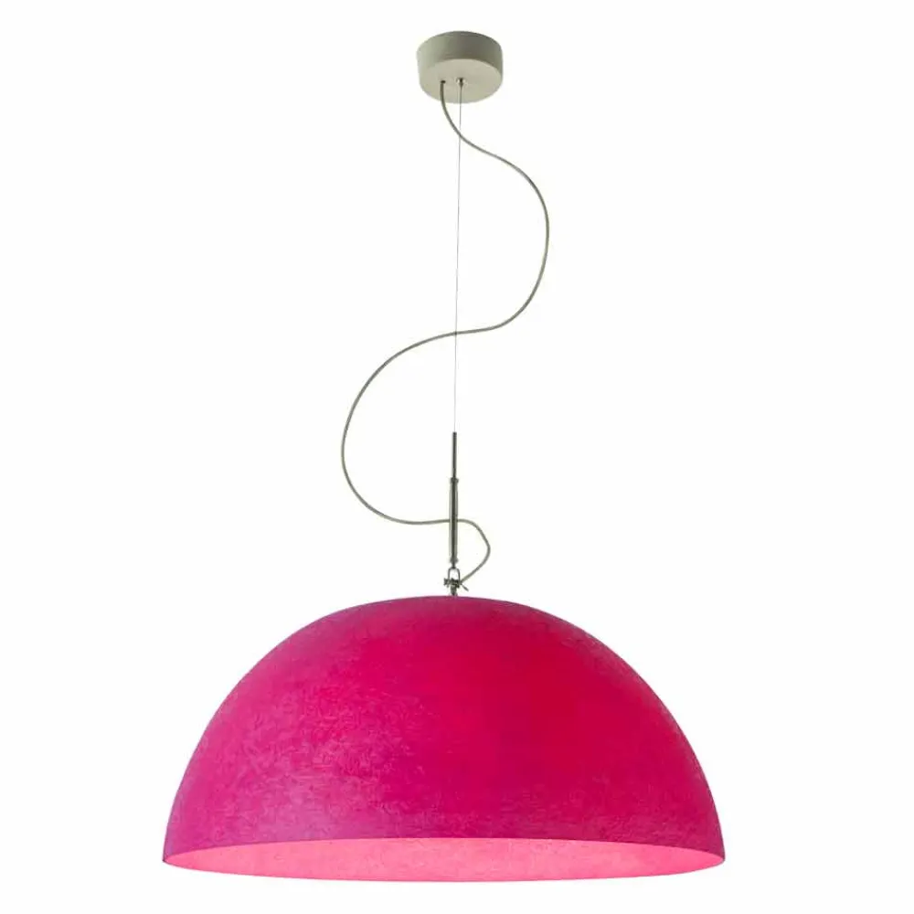 In-es.artdesign Moderne Pendelleuchten-Moderne Lampe Mezza Luna Suspensionsnebulit