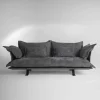 Viadurini Italian Sofas Moderne Sofas-Moderne Ledercouch Shita 170, 220 oder 250 cm