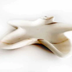 Viadurini Kitchen Küchenzubehör-Moderne Marmortasse in Form eines Seesterns Made in Italy - Ticcio