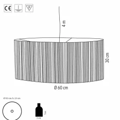 Viadurini by Sideform Moderne Pendelleuchten-Moderne Pendelleuchte aus Wolle Made in Italy Evita