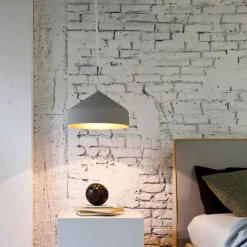 In-es.artdesign Moderne Pendelleuchten-Moderne Pendelleuchte Cyrcus Painted Zement