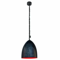 In-es.artdesign Moderne Pendelleuchten-Moderne Pendelleuchte Flower S Resin Blackboard