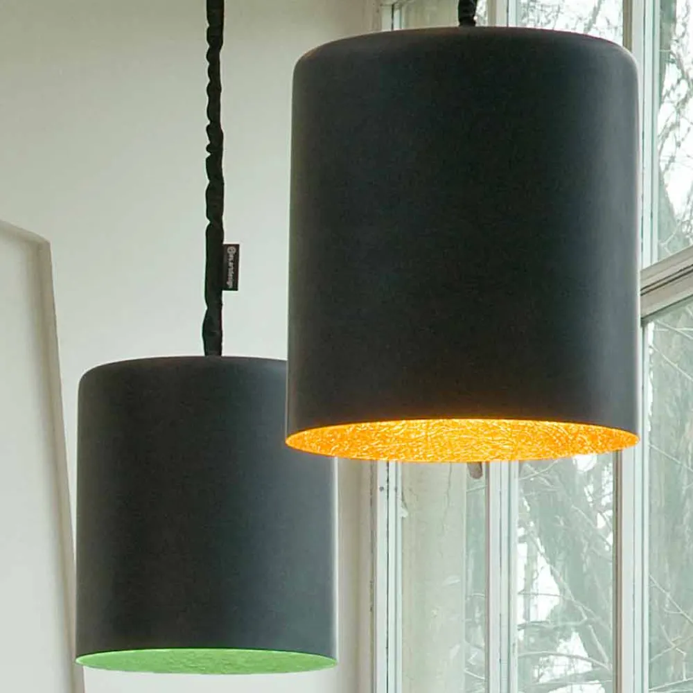 In-es.artdesign Moderne Pendelleuchten-Moderne Pendelleuchte Bin Resin Blackboard