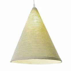 In-es.artdesign Moderne Pendelleuchten-Moderne Pendelleuchte Jazz Stripe aus farbiger Wolle