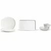 Viadurini Kitchen Teller Set-Moderne Porzellan Aperitif Gerichte Set 36 Stück - Nalah