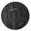 Viadurini Time Design Wanduhren-Moderne runde Design Holzwanduhr und Lasergravur - Florinto