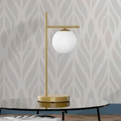 Viadurini Lighting Moderne Tischlampen-Moderne Tischlampe aus Messing und Glas Made in Italy - Carima