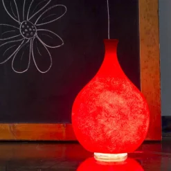 In-es.artdesign Design Tischlampen-Moderne Tischlampe Luce2 in Nebulite