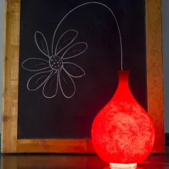 In-es.artdesign Design Tischlampen-Moderne Tischlampe Luce2 in Nebulite