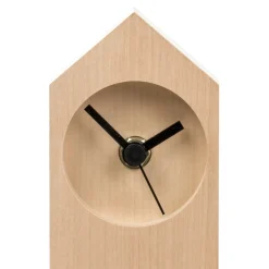 Viadurini Time Design Tischuhren-Moderne Tischuhr aus verdampftem Ahornholz Made in Italy - Maple