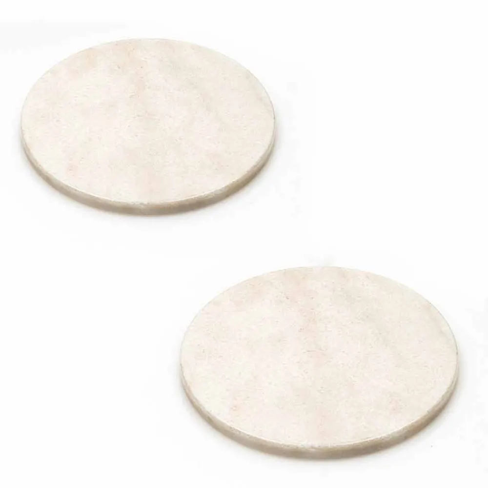 Viadurini Kitchen Küchenzubehör-Moderne Untersetzer aus farbigem Marmor Made in Italy, 2 Stück - Nessa