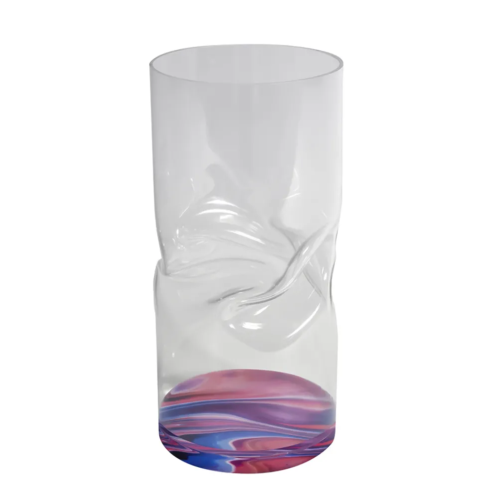 Viadurini Decor Deko Vasen-Moderne verdrehte Acrylkristallvase in verschiedenen Ausführungen - Zigarette