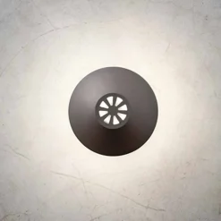 Aldo Bernardi Garten-Wandlampen-moderne Wandleuchte aus Kupfer made in Italy – Pasdedeux